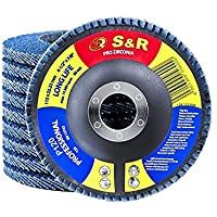 S&amp-R 10 Discos de láminas para Metal- Acero Inox- Madera